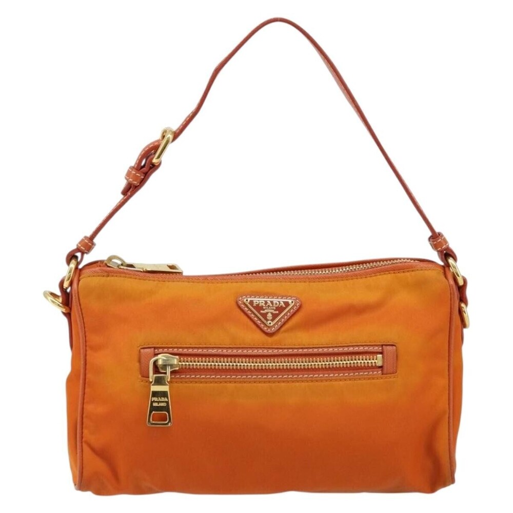 Prada Front Zip Hobo Tessuto Small